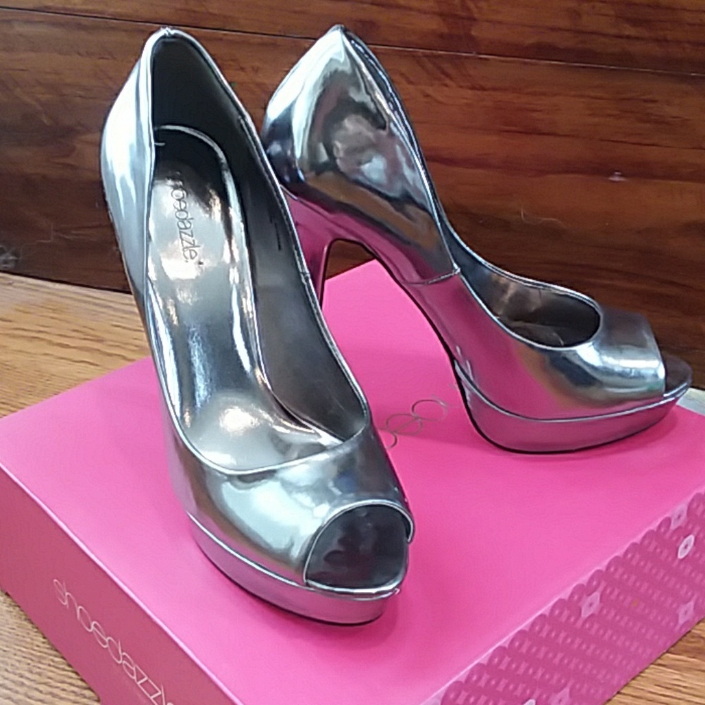Sexy Silver Stilettos